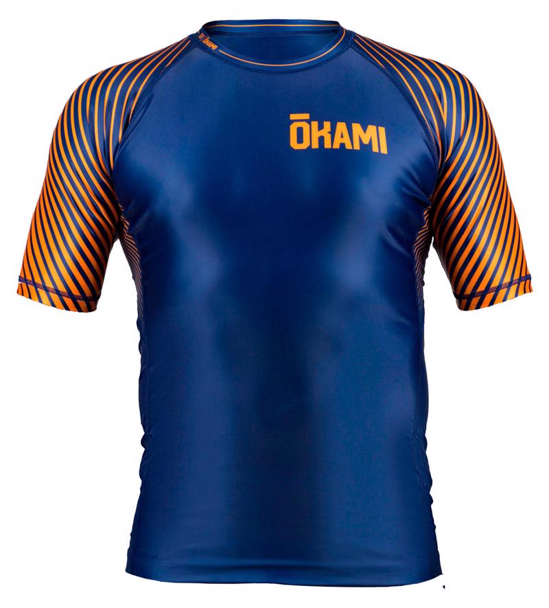Okami  kanji rashguard - navy